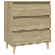 Buffet credenza cassettiera armadio mobile contenitore organizer cucina soggiorno rovere Sonoma 60 x 35 x 70 cm legno ingegnerizzato marrone 02_0031598