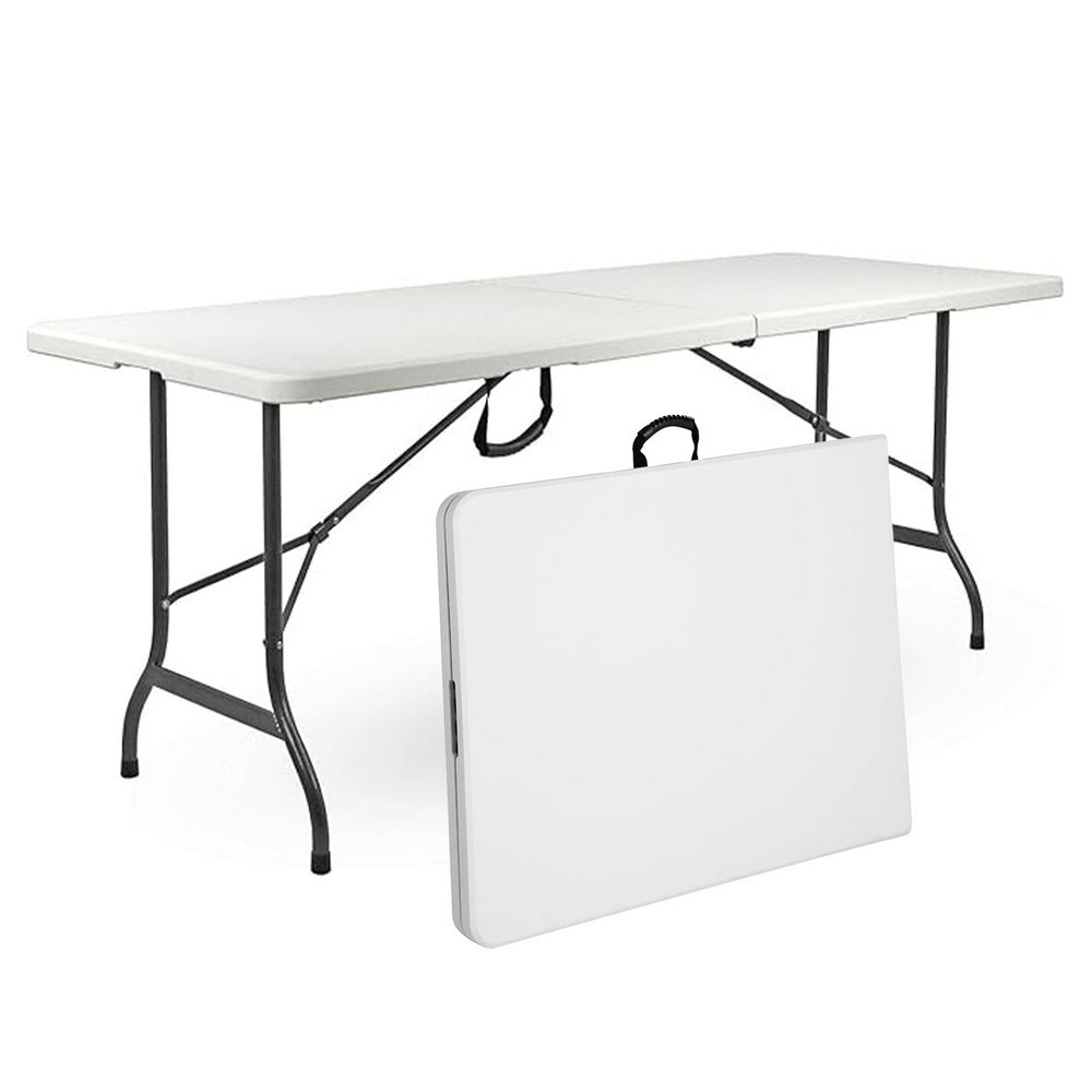 TAVOLO PIEGHEVOLE 180X70X74 BIANCO