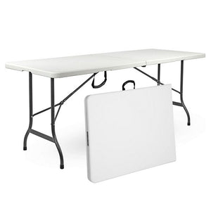 TAVOLO PIEGHEVOLE 180X70X74 BIANCO