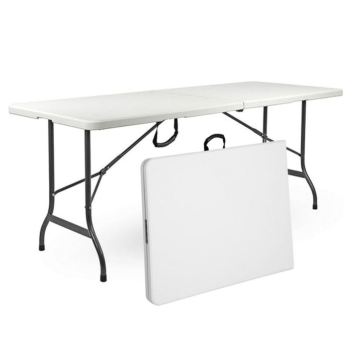 TAVOLO PIEGHEVOLE 180X70X74 BIANCO