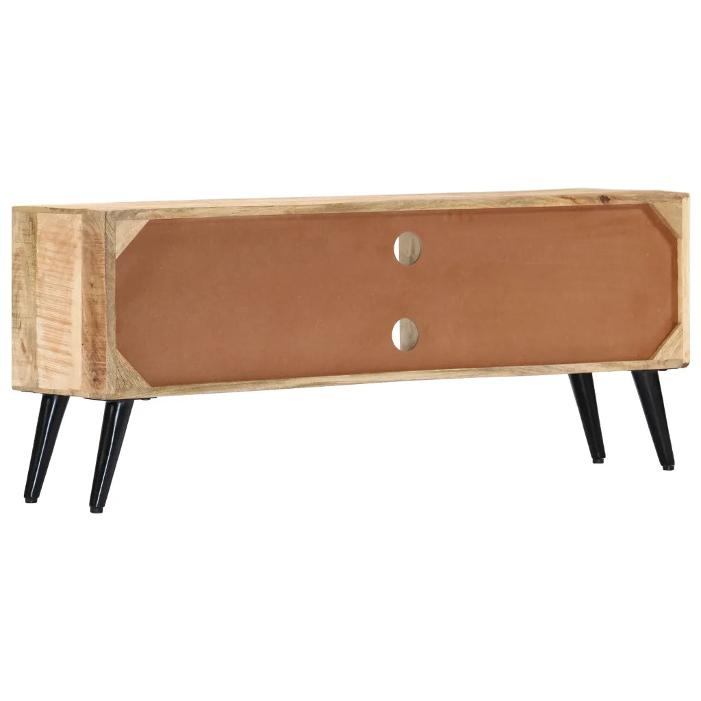 Mobile Porta TV 115x30x47 cm in Legno Massello di Mango 282878