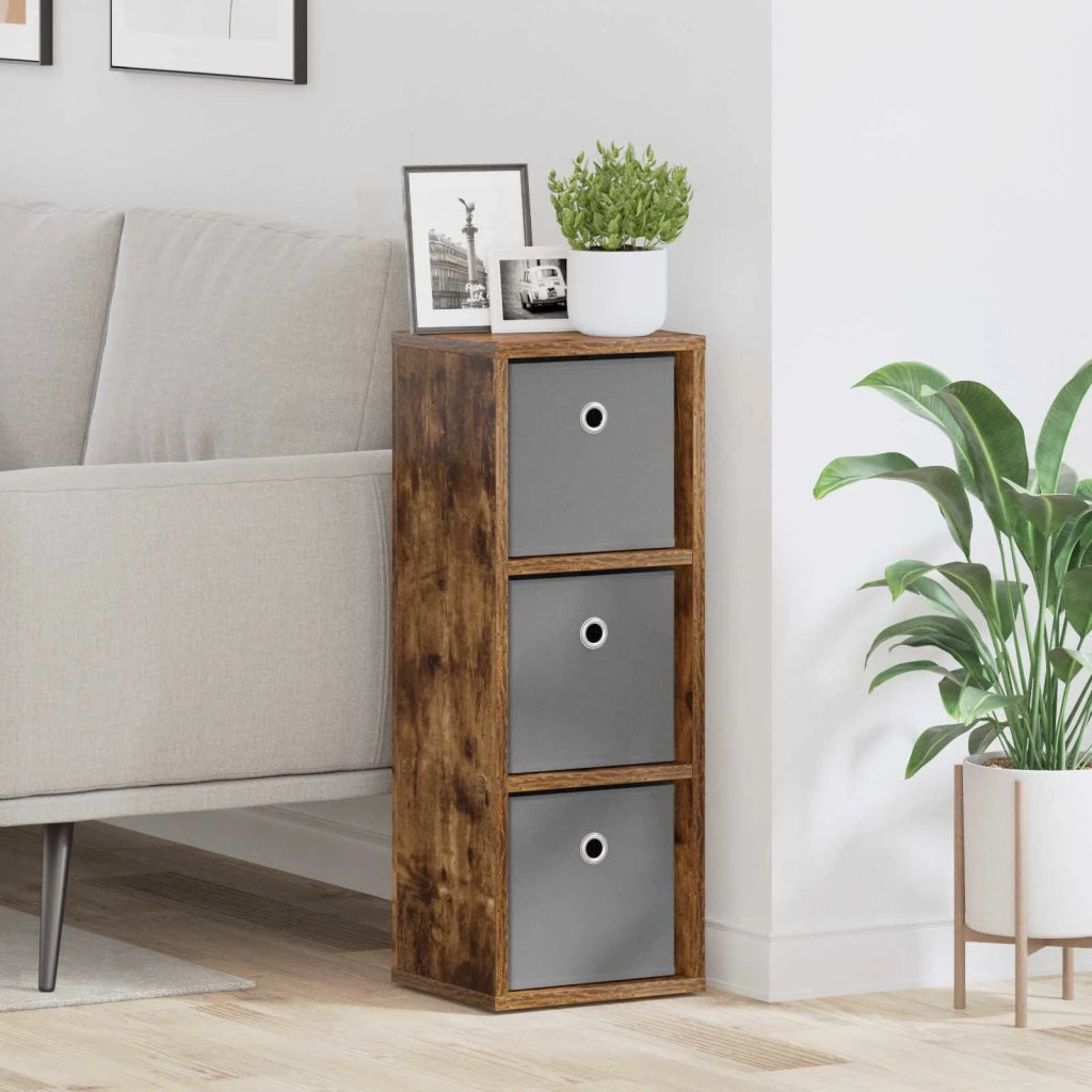 Credenza con cassetto Rovere fumé 25,5 x 22 x 69,5 cm 8000552