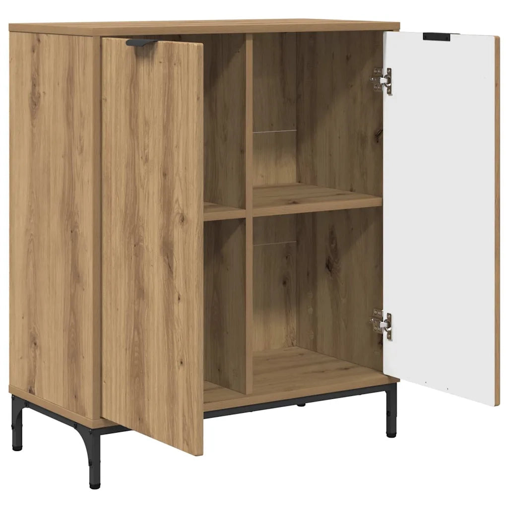 Credenza Rovere artigianale 69,5 x 33 x 82 cm Legno multistrato 883433