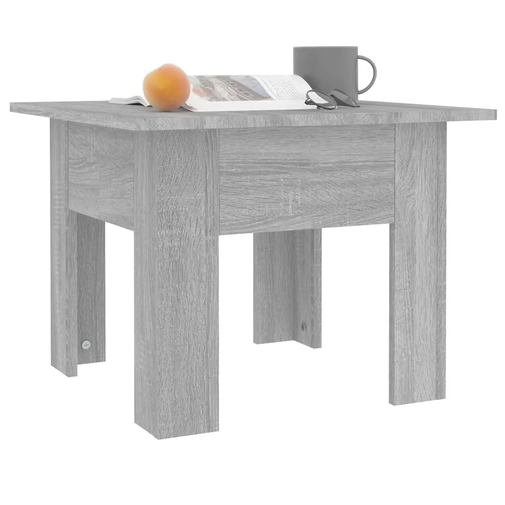 Tavolino da Salotto Grigio Sonoma 55x55x42 cm in Truciolato cod mxl 13320