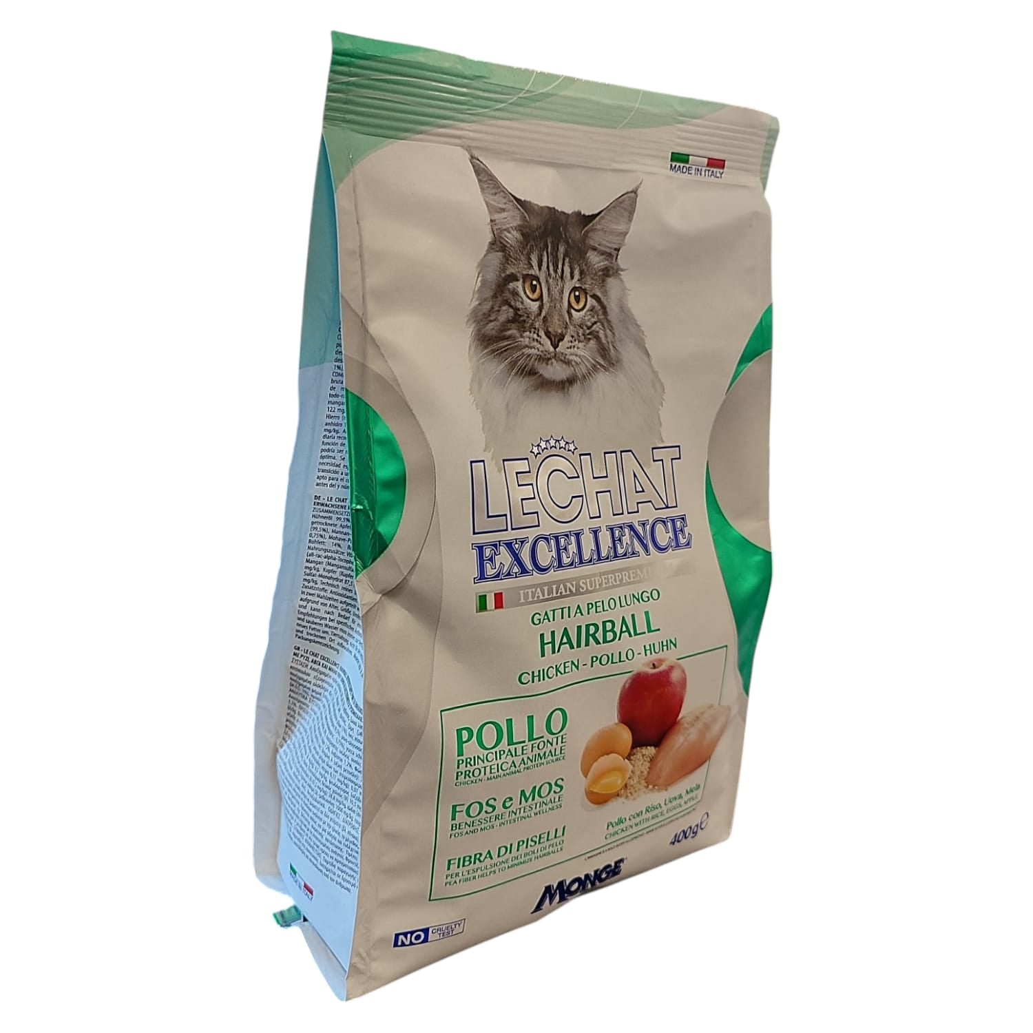CROCCANTINI PER GATTI A PELO LUNGO MONGE