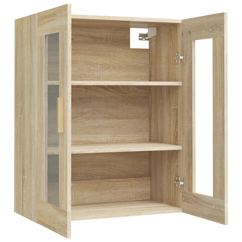 Armadietto Pensile a Parete Rovere Sonoma 69,5x34x90 cm CFW9491308