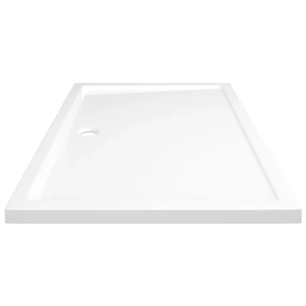 Piatto Doccia in ABS Rettangolare Bianco 80x120 cm CFW9217858