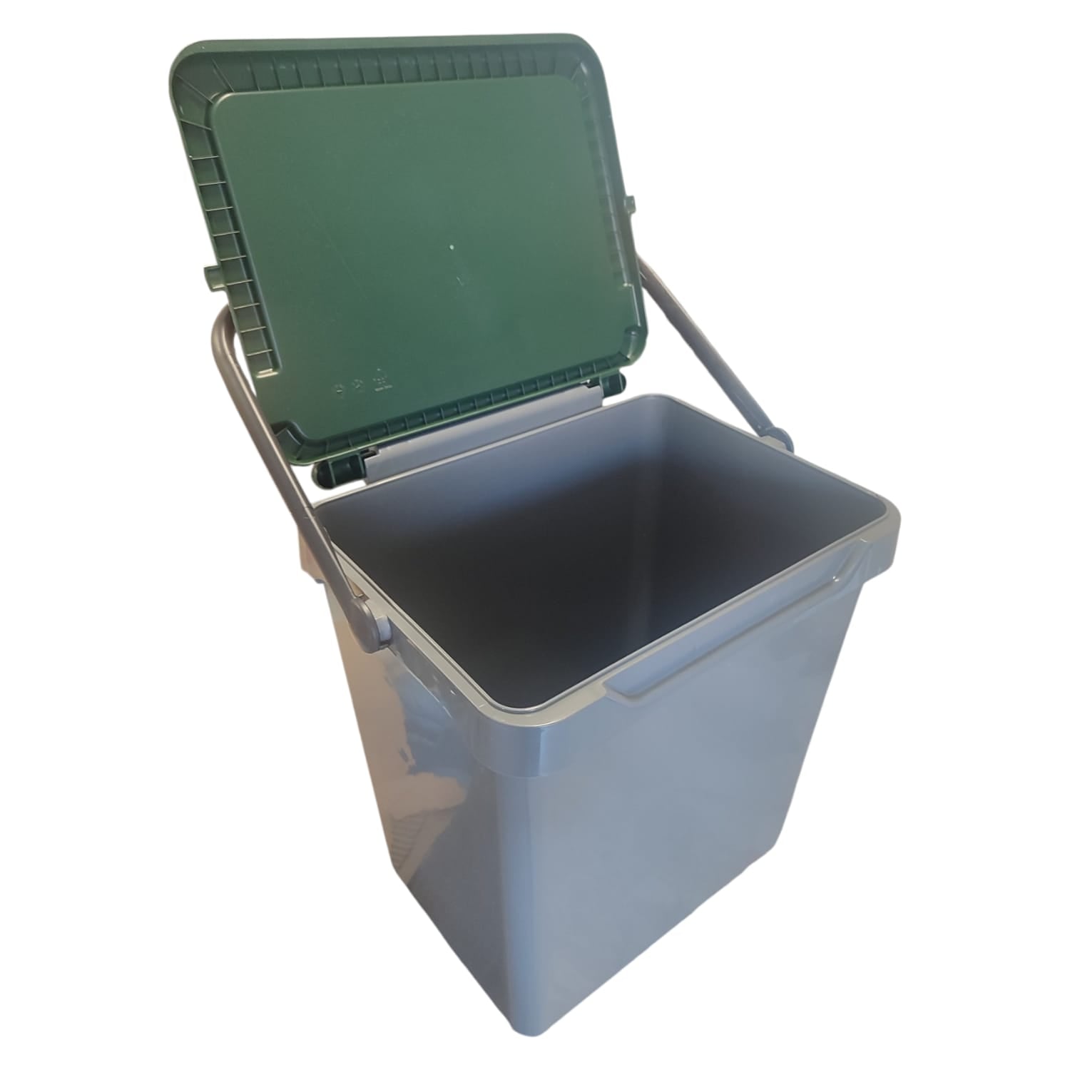 PATTUMIERA CON COPERCHIO VERDE LT. 30