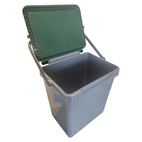 PATTUMIERA CON COPERCHIO VERDE LT. 30