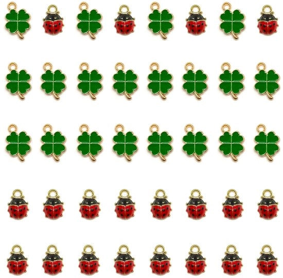 Set di 40 Foglie di Cavallo di Pasqua per Gioielli