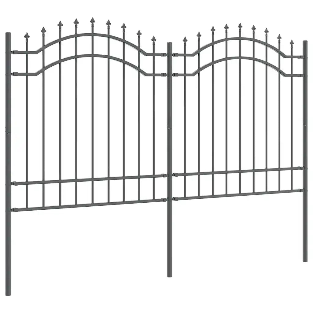 Recinzione per Giardino Woerden Grigio 240 x 165 cm 42003960