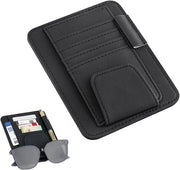 Occhiali da Sole Universali Autoportata Clip - Nero - Accessorio Utile per l'Auto