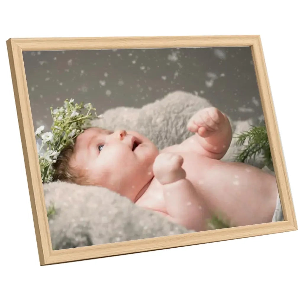 Cornici Foto Collage 5 pz per Tavolo Rovere Chiaro 13x18 cm 332620