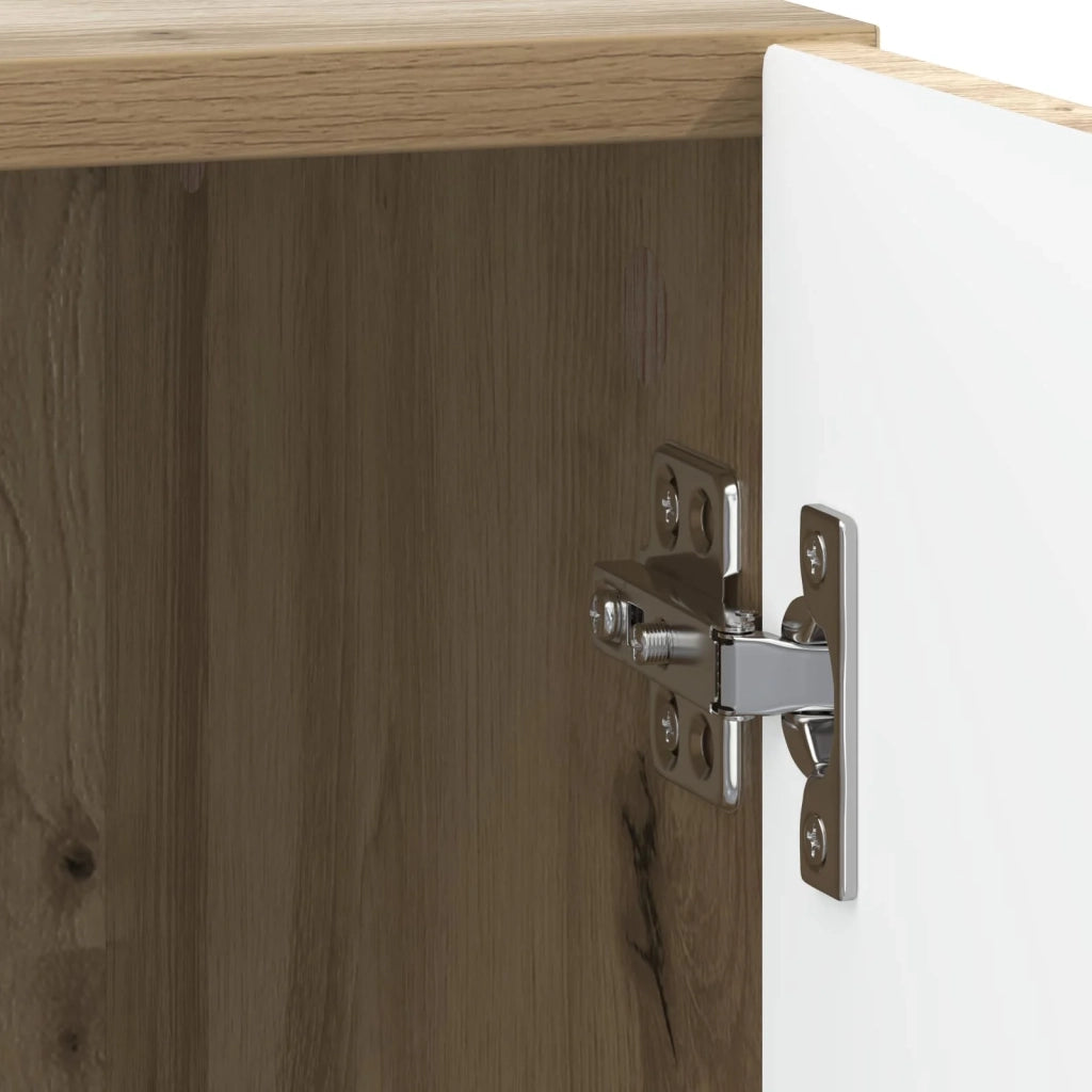 Comodino Rovere Artigianale 43 x 34,5 x 47 cm
