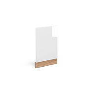 Vicco Pannello frontale Bianco lucido 45 cm senza piano di lavoro
