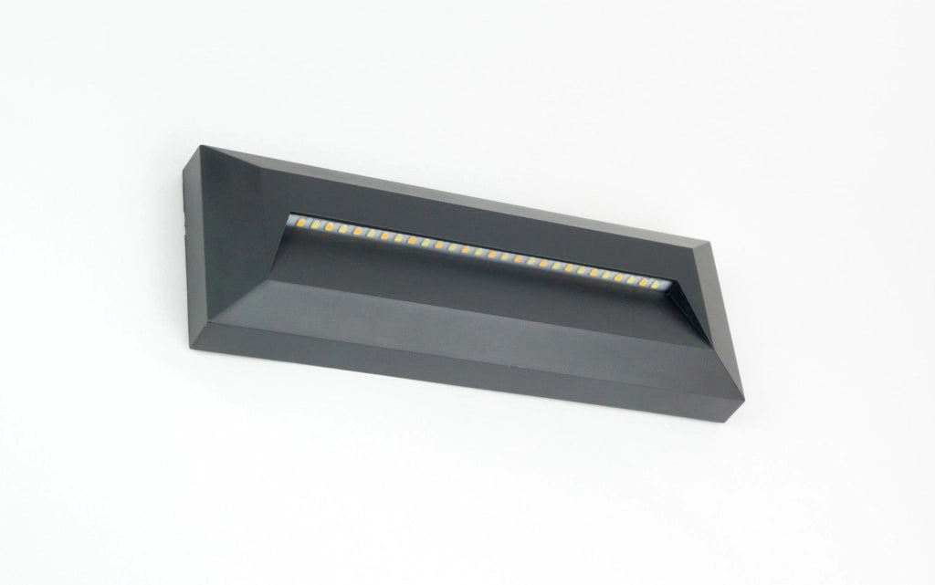 Applique esterna LED 3W IP65 grigio scuro MUR SU-MA