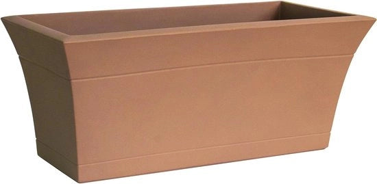 Piantino di Fiori in Legno Scuro 77 x 35 x 32 cm