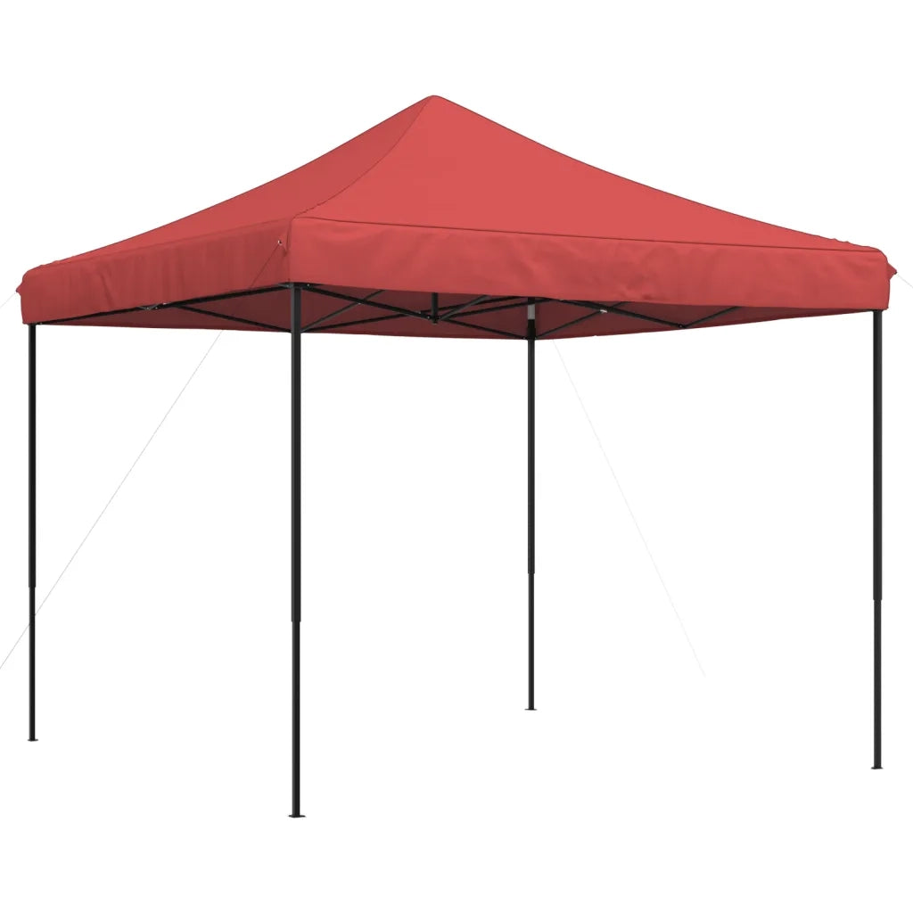 Tenda da Festa Pieghevole Pop-Up Bordò 292x292x315 cm 4004917