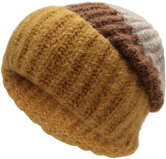 Cappello Slouchy per Inverno - Beanie soffice - Cappuccio spessissimo - Misura regolabile - Comodo e Caldo - Lavabile a mano con acqua fredda