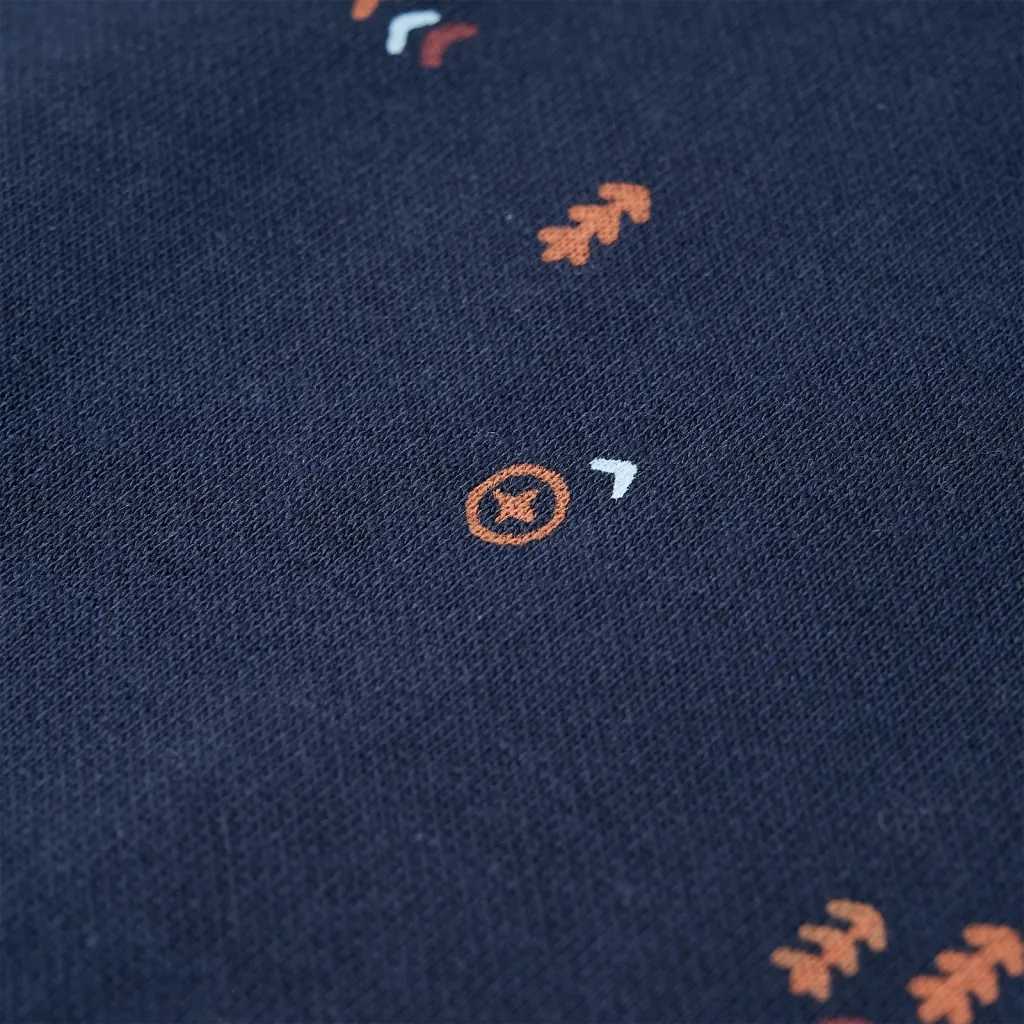 Felpa da Bambino Blu Marino MÃ©lange 92