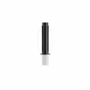 Argo Mini Faretto LED da Incasso per Interni 3,5W 2700K 180 gradi Nero Opaco UGR minore di 19 CRI maggiore di 95 Serie Argo Recessed ARGO-3.5-N