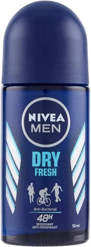NIVEA MEN DEODORANTE ROLL-ON DRY FRESH 50 ML REGOLA LA TRASPIRAZIONE PER 48H