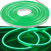 Striscia LED Neon 24V 5m flessibile verde IP65 Polux