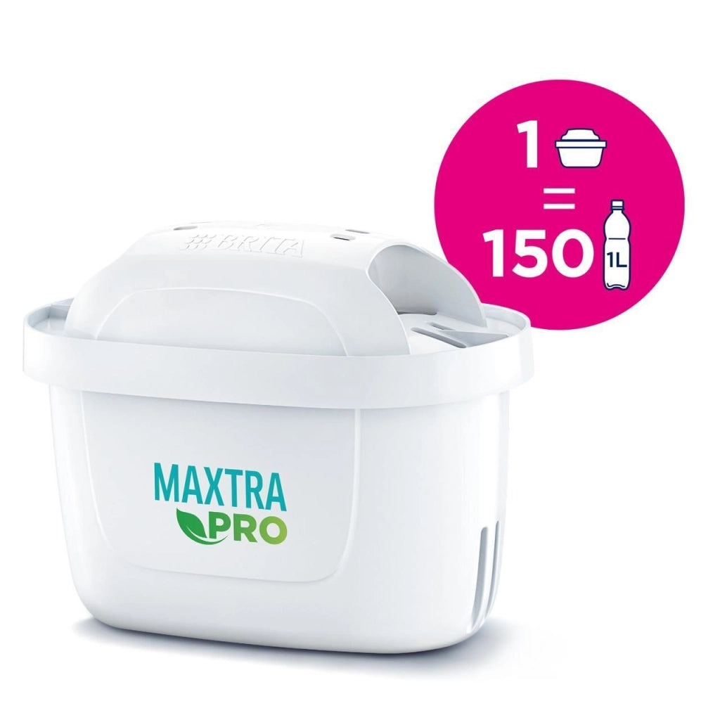 Brita 1051367 Bottiglia per filtrare l'acqua Capacita' 2,4 L Tecnologia MAXTRA Lavabile in lavastoviglie colore Verde Trasparente