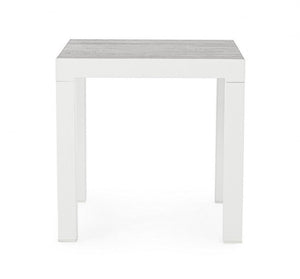 Tavolino 50x50x46h cm Kledi Bianco