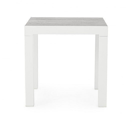 Tavolino 50x50x46h cm Kledi Bianco
