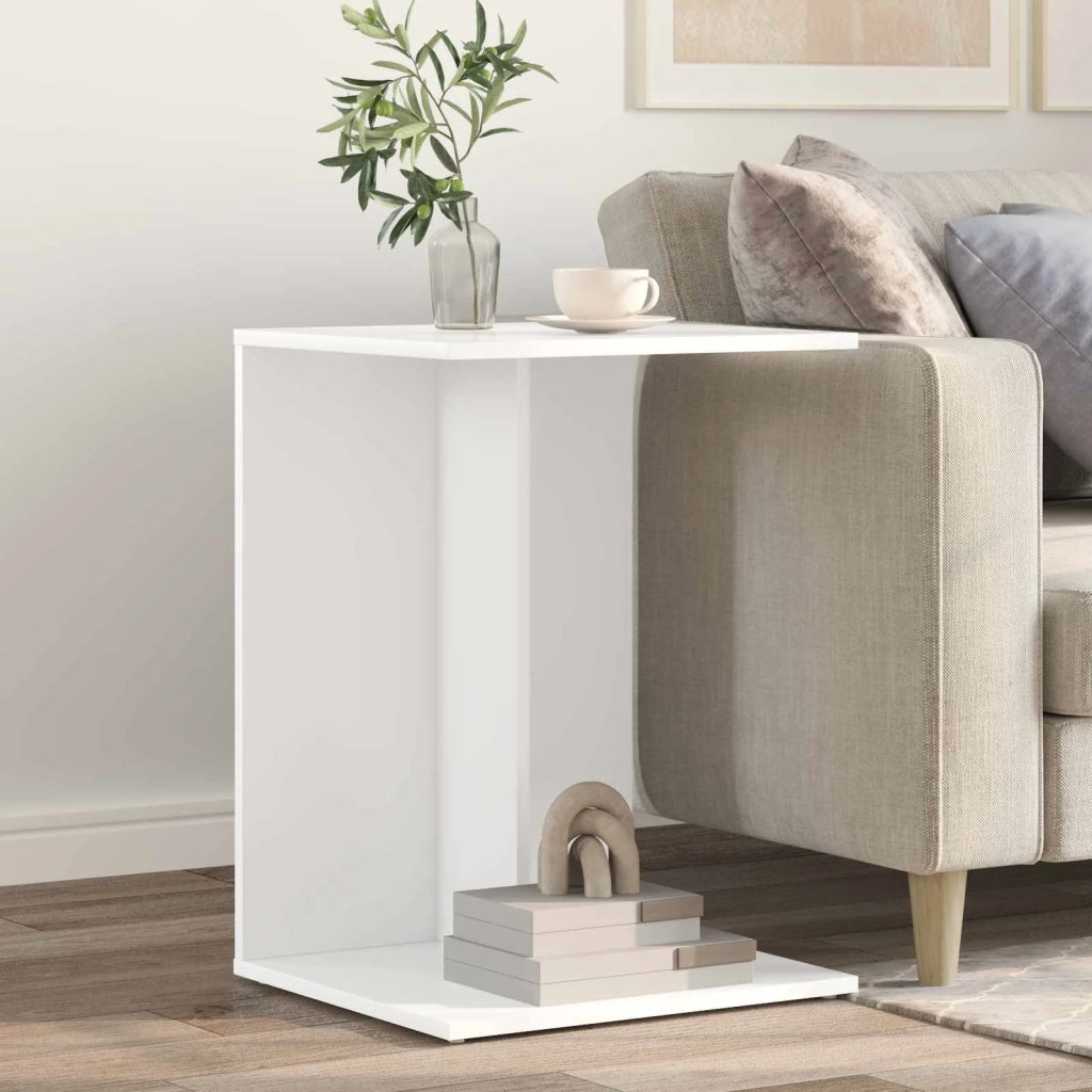 Tavolo laterale Bianco 45 x 40 x 62,5 cm Legno multistrato