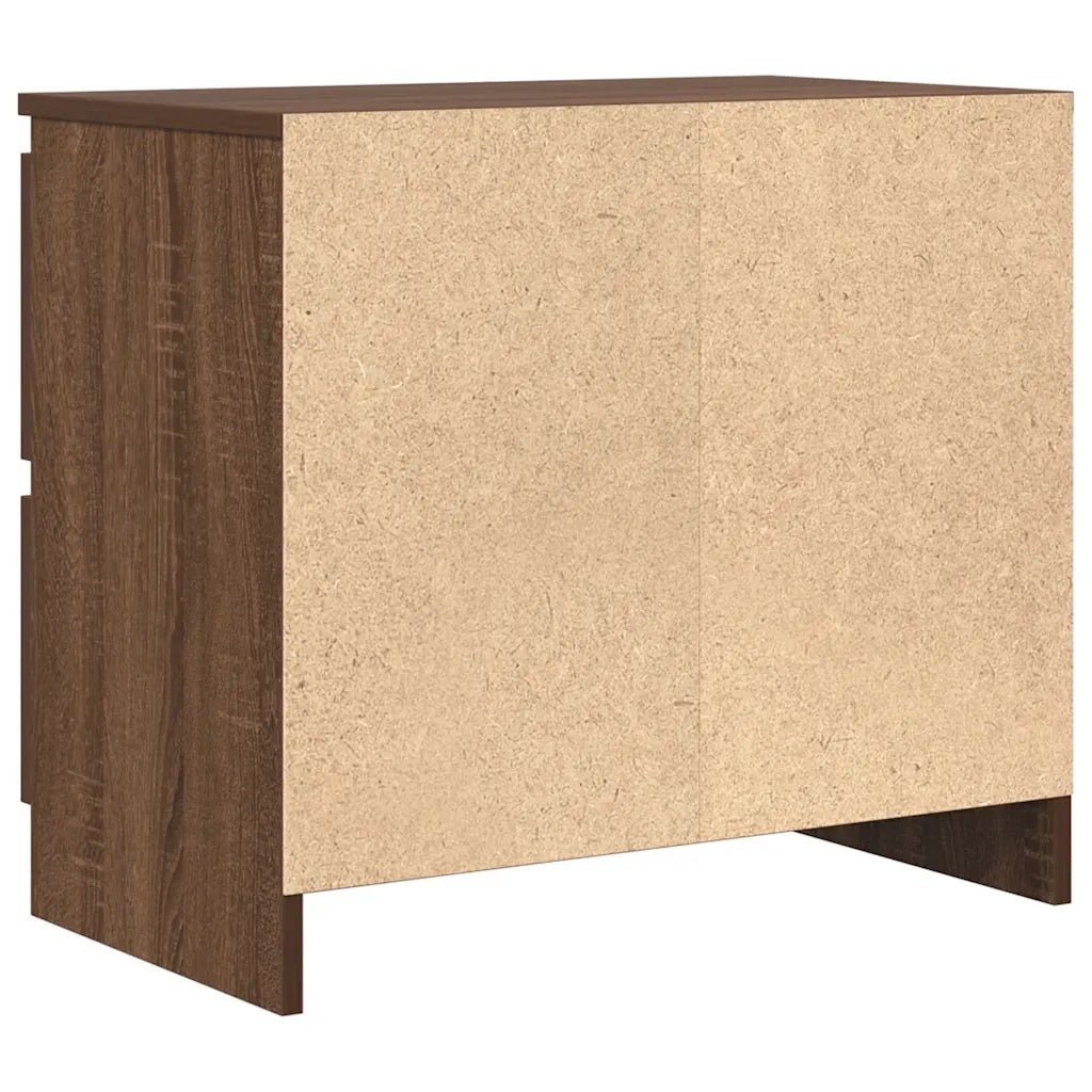 Mobile TV Rovere Marrone 60x35x54 cm in Legno Multistrato