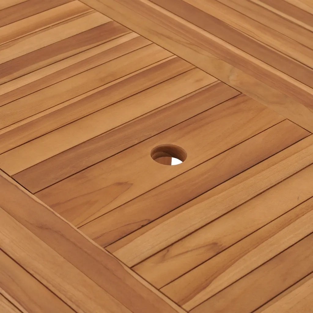 Tavolo da Giardino 150x76 cm in Massello di Teak cod mxl 34343