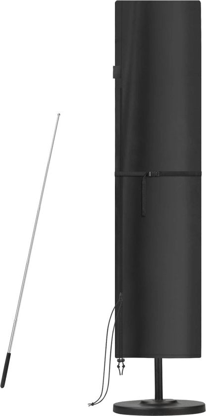 Parasolhoes impermeabile per ombrellone da giardino da 400 cm - Protezione duratura con manico e cinturino regolabile