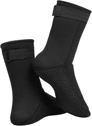 Sokkette Anti-Slittanti in Neoprene per Bagnanti Unisex con Protezione Solare e Mid-Calf.