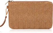 Borsa da spiaggia bohemian per donne e ragazze (café, 20 x 15 x 5 cm)