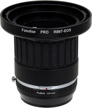 Adattatore obiettivo per macchina fotografica EOS-MFT RB67
