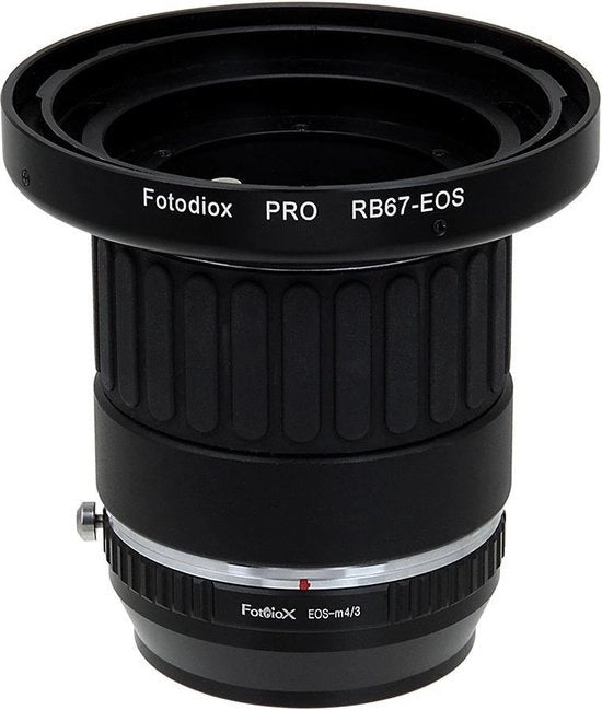 Adattatore obiettivo per macchina fotografica EOS-MFT RB67
