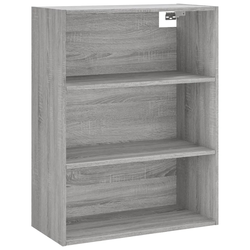Credenza Grigio Sonoma 69,5x34x180 cm in Legno Multistrato 3189227