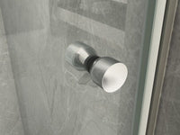 Porta Doccia apertura unico battente in Cristallo 8 MM - Misura: 70 xh 195 (AdattabilitÃ  68-70 cm) 