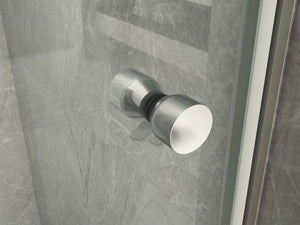 Porta Doccia apertura unico battente in Cristallo 8 MM - Misura: 70 xh 195 (AdattabilitÃ  68-70 cm) 