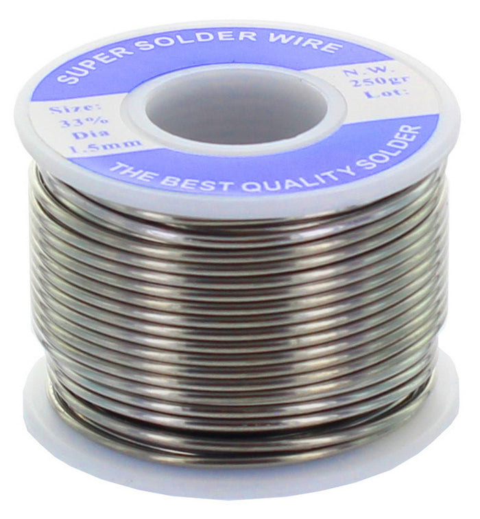 stagno per saldare rocchetto 33 gr.250 cod:ferx.16512