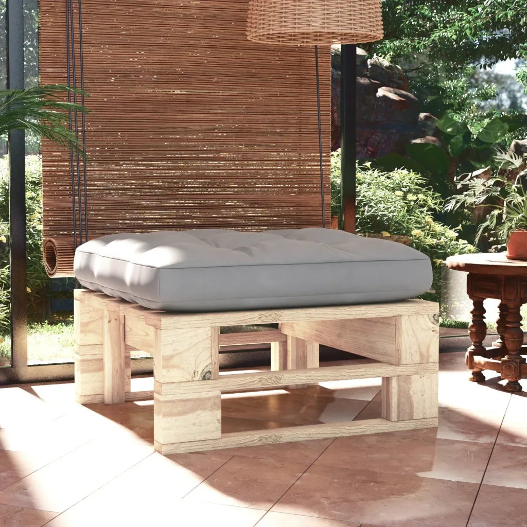 Ottomana da Giardino Pallet in Legno di Pino Impregnato CFW6751084