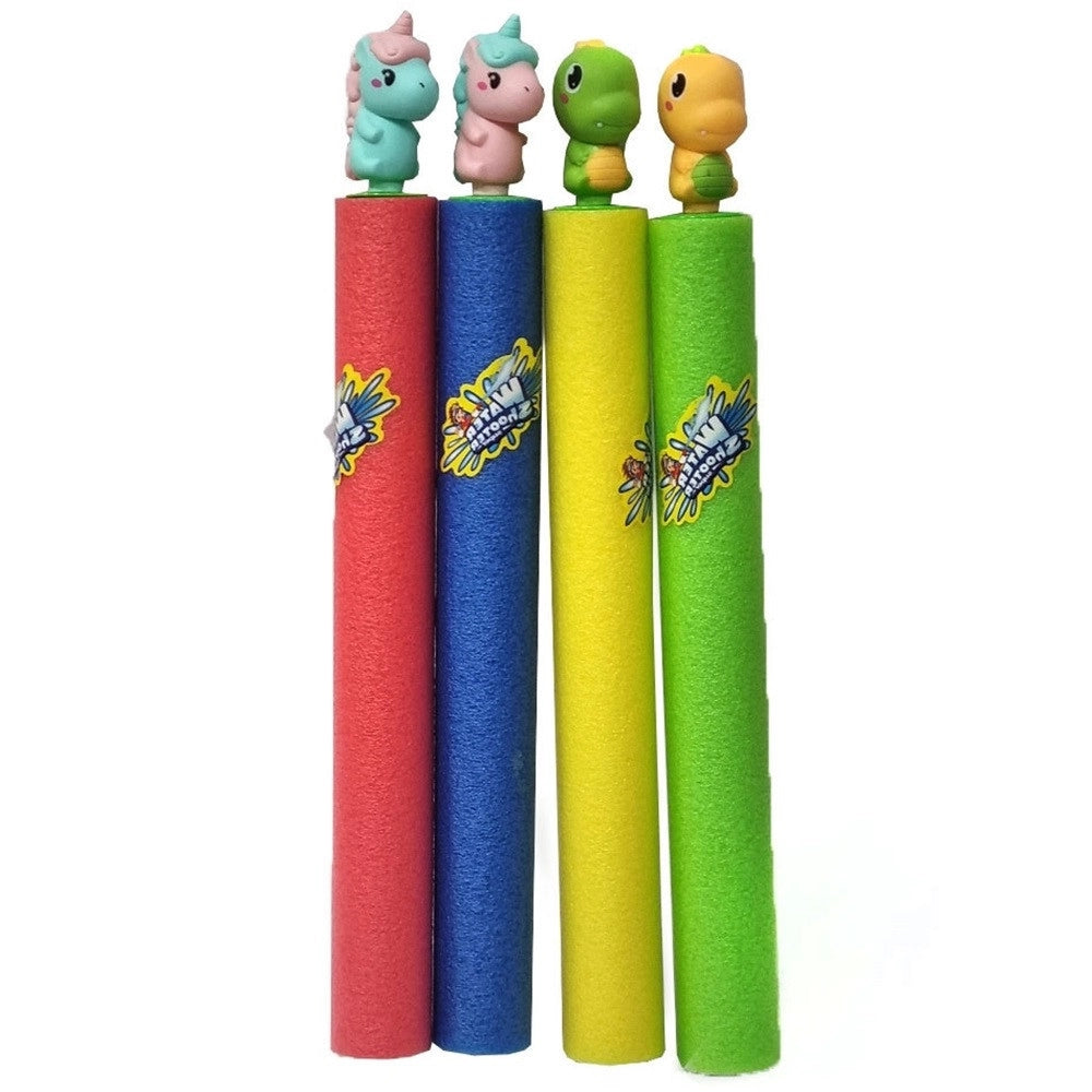 Trade Shop - Pistola Pompa Acqua 45 Cm Schiuma Spruzzatore Con Dinosauri Unicorni Gioco Estivo 618576 -
