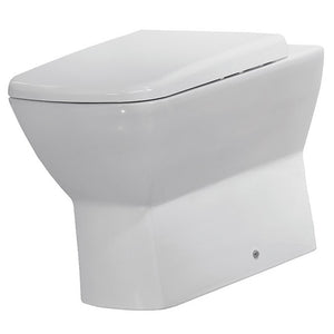 Vaso a terra filo muro serie summit,sedile non incluso