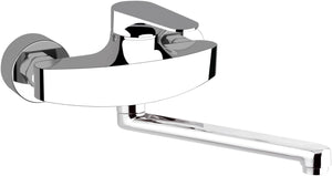 Rubinetto lavello a muro con bocca girevole - serie class line