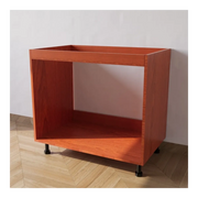 Base da lavello da incasso con Le Seguenti Misure l=90 cm p=55,5 cm h=72 cm Colore Ciliegio con spedizione in Kit senza Ante