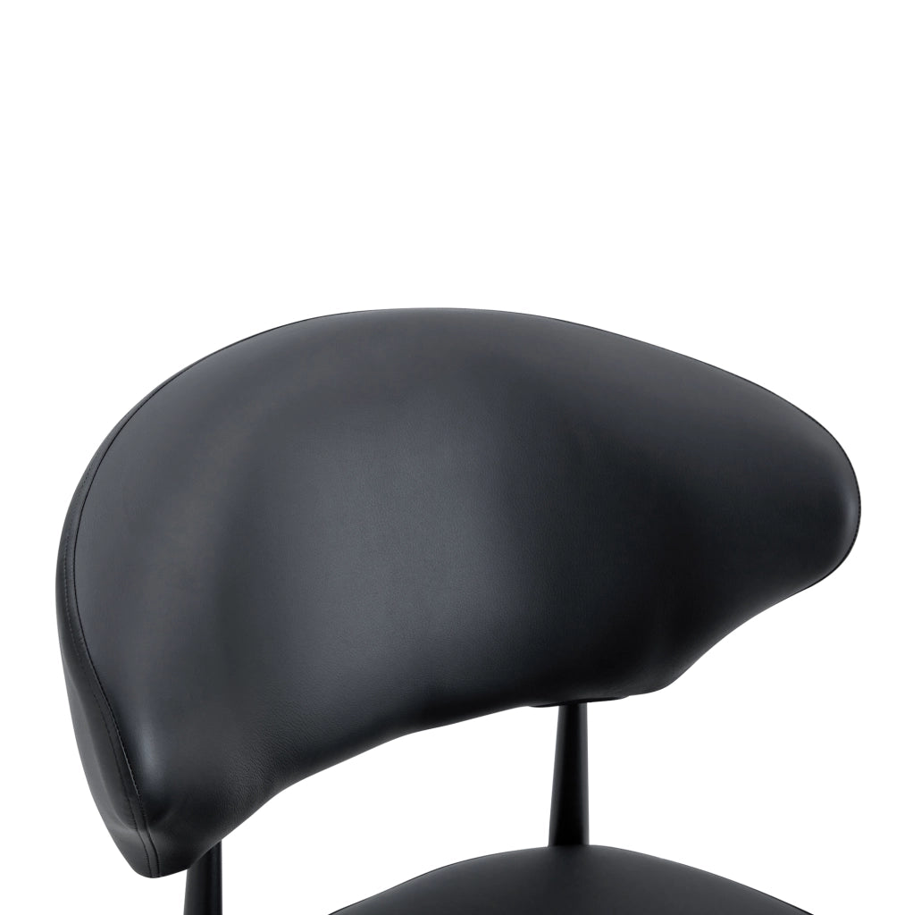 Set tavolo rotondo Ø100 cm con sedie; MDF e vetro; nero
