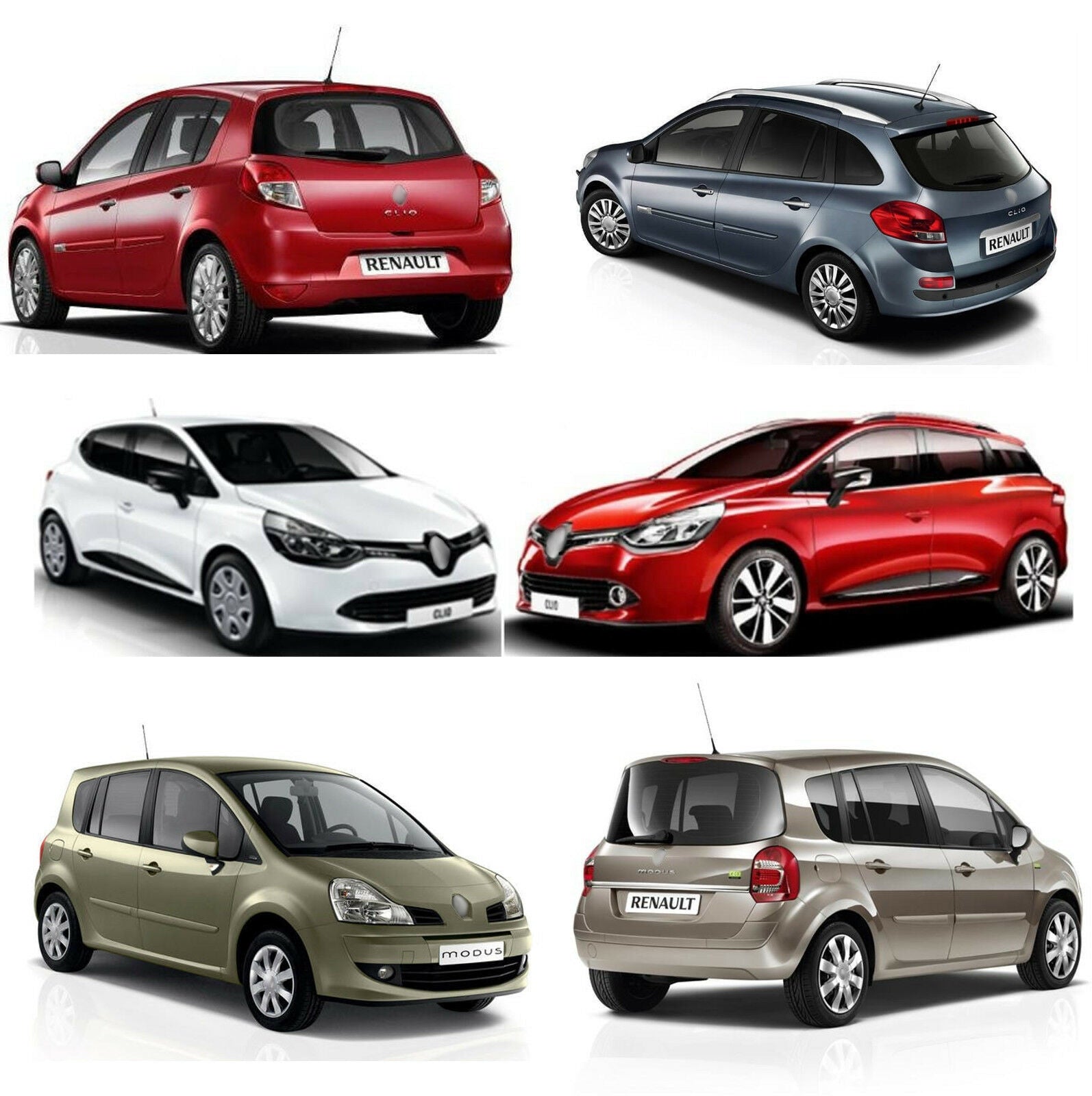 RIGUM902105 , Renault Clio III dal 2005 al 2012 3/5 porte, Clio III dal 2005 al 2012 Sportour, Clio IV dal 2012 al 2019