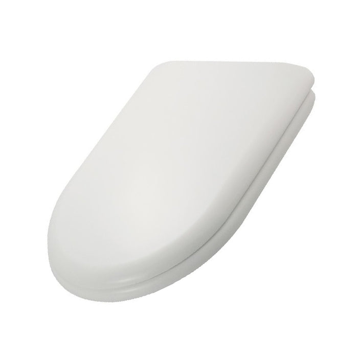 Sedile in termoindurente con cerniere inox  ad innesto dall'alto compatibile con ydra,easy,roca,pozzi altri modelli